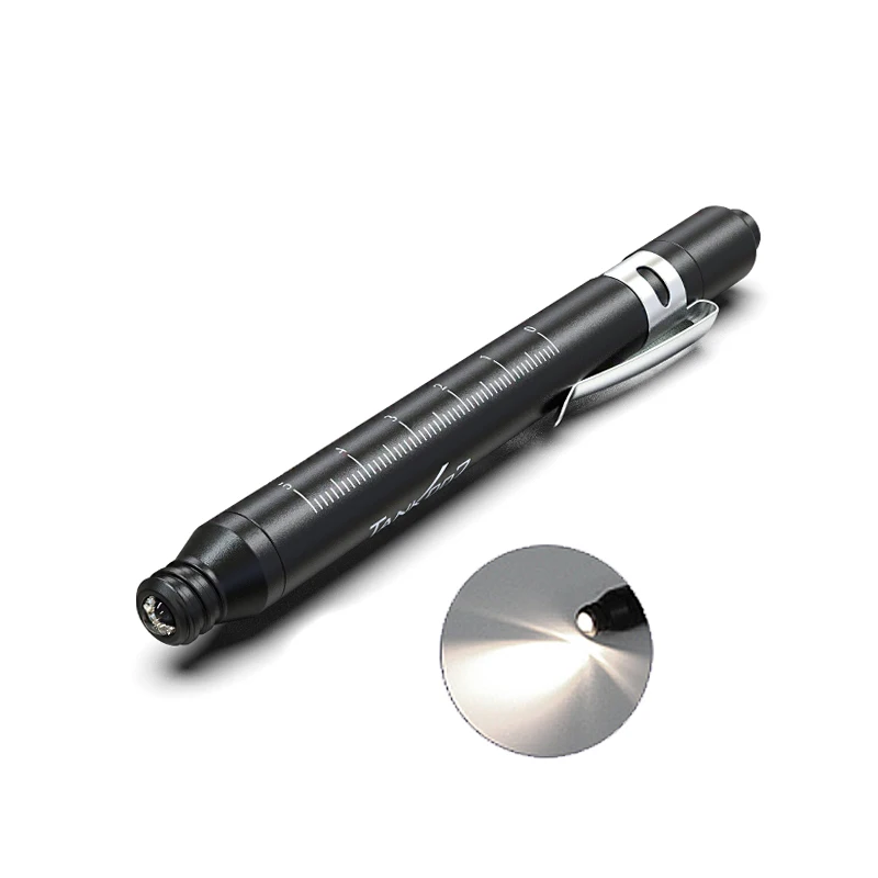 TANK007 Medical Pen Light Handy First Aid Work Inspection LED Flashlight Emergency Torch Lamp Doctor Nurse Pen Lighting