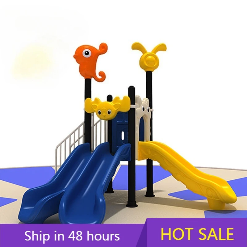 

YTYIN Manufacturer Wholesale Playhouse Outdoor Amusement Equipment Kids Playground Set with Slide for Outdoor Playground Schools