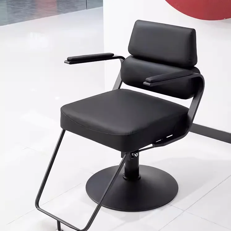 Adjustable high-end hair chair ironing area chair Hair cutting chair