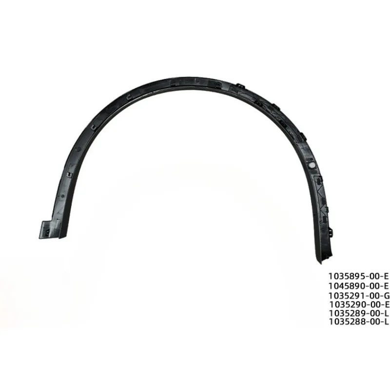 

Rear Wheel Arch Door Cladding Molding for Tesla Model X 2016 2017 2018 2019 2020 2021 2022 2023 1045895 1045890 1035290