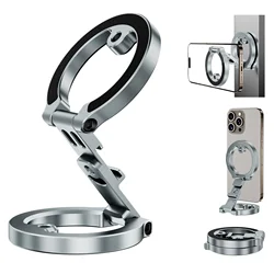 Dual-Side Magnetic Magsafe Phone Holder for iPhone Android 1/4