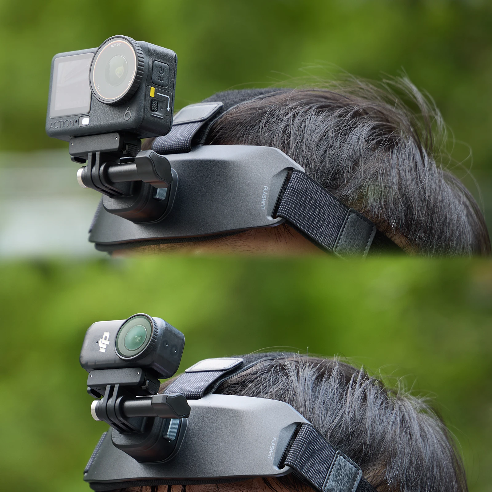 SmallRig Kopfbandhalterung für DJI Osmo Action 6 / Nano für Angeln, Bootfahren, Radfahren, POV-Videoaufnahmen, Ein-Schritt-Halterung 6304 – Detail 6