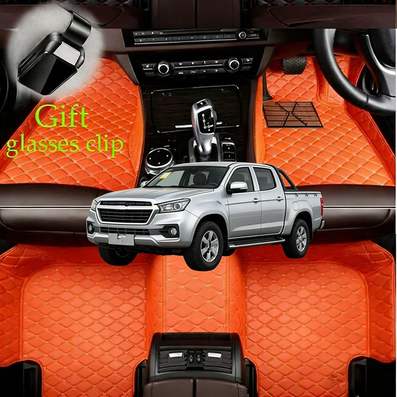 

Custom For Isuzu Ruimai RE-MAX 2016-2026 Pickup Car Floor Mats Waterproof Car accessories Carpets Covers Left /Right Hand Drive