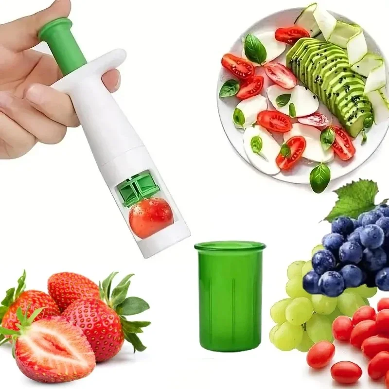 Fruits Cutter Grape Splitter Salad Tools For  Grape Peeler Cherry Tomato Slicer Creative Kitchen Gadget кухня принад