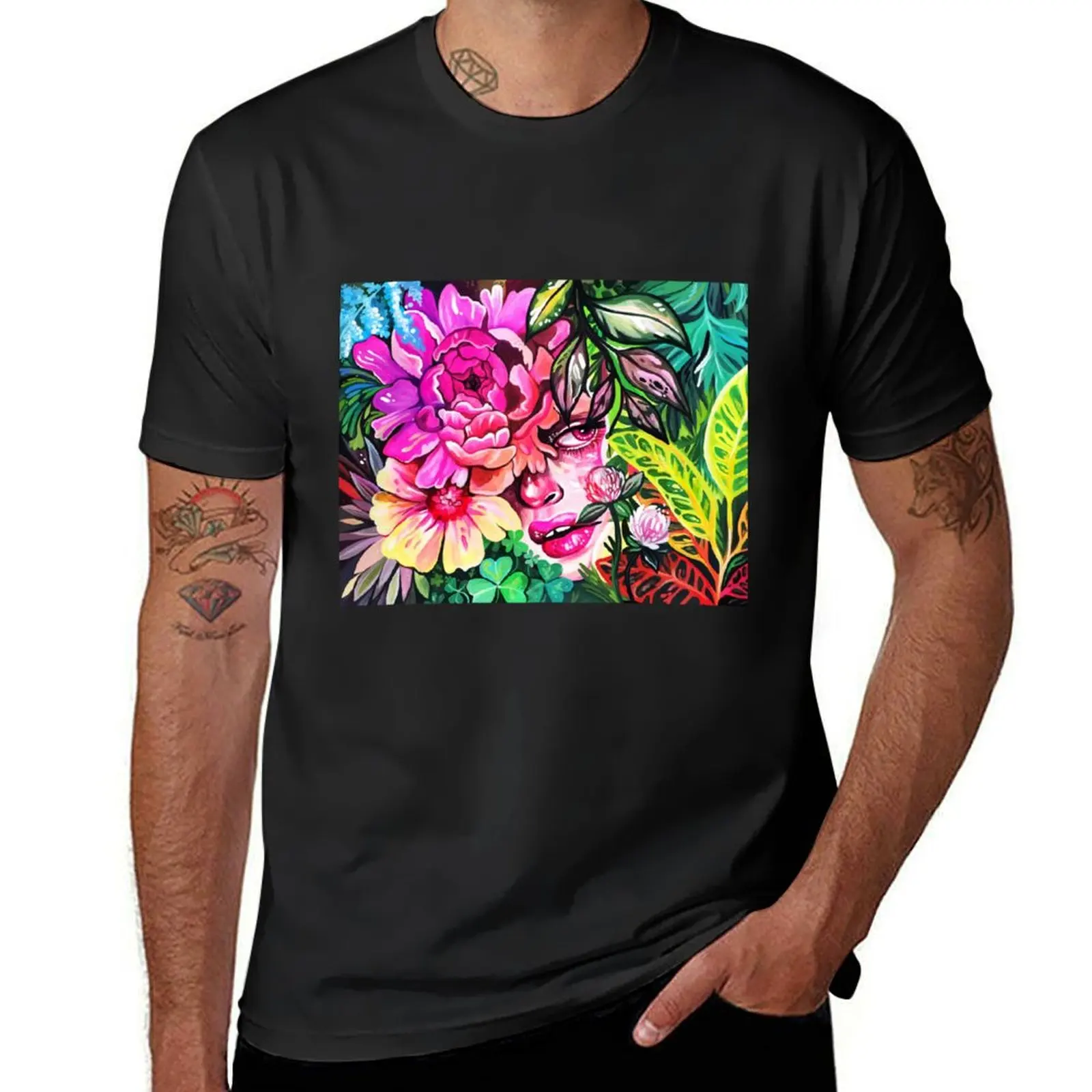 Overgrown T-Shirt funnys customizeds cute clothes tops heavy weight t shirts for men