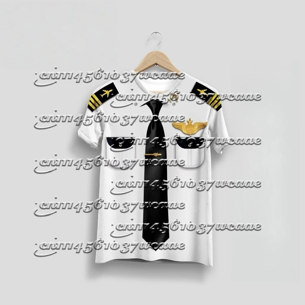 New Professional Astronaut Firefighter COS Sports Short-Sleeve Universal Top