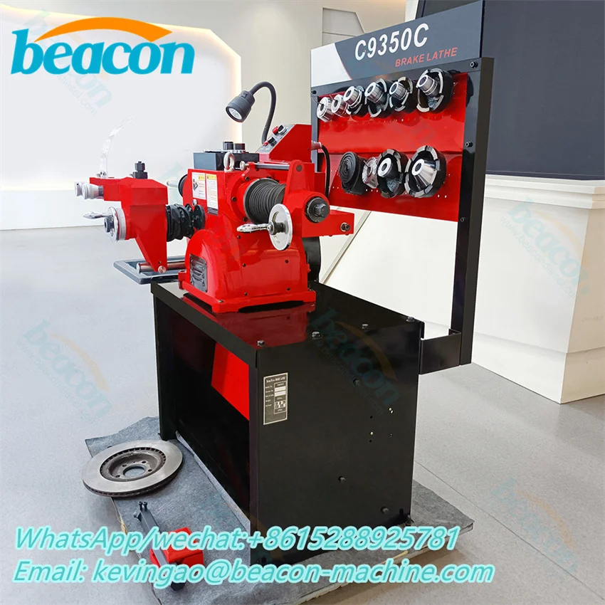 LT China Car Brake Disc Skimming Grinding And Drum Cutting Brake Lathe Skimming Repair Machine C9350C