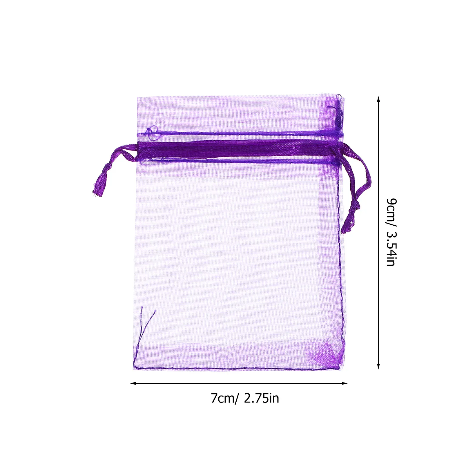 100Pcs Empty Sachet Bags for Lavender Dried Flowers Thickened Cotton Drawstring Pouches Gift Favors Wedding Birthday Holiday
