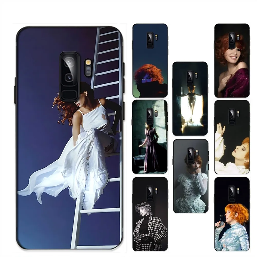 Singer M-Mylene F-Farmer Phone Case For Samsung S 9 10 20 21 22 23 30 23 24 Plus Lite Ultra FE S10lite Fundas