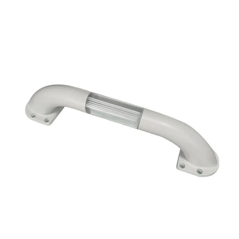 For 12V 24V LED RV Entry Door Grab Handle 18 Inches Assist Bar Armrest for Car Motorhome Caravan Marine Yacht