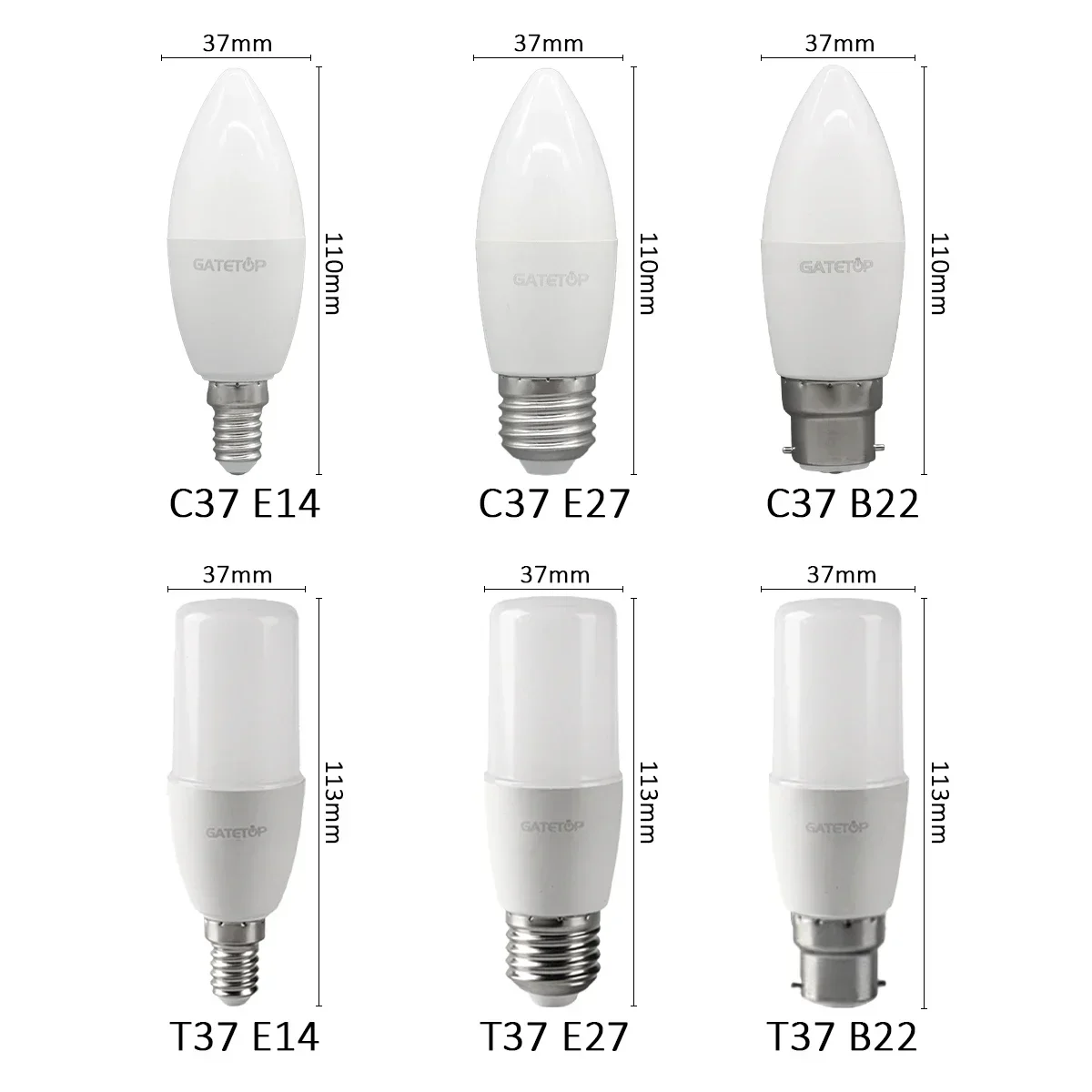 2pcs NO Flicker GU10 GU5.3 3 Color Temperature CCT E27 B22 Base Bulb AC110V 220V Memory Function Color Temp Reset Light for Home