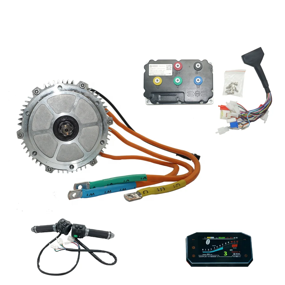 

SiAECOSYS SIA138-60 2500W Brushless Mid Drive Motor Kit 60N.m Peak Fardriver ND72300 Controller SCJ5066-1 Permanent Magnet