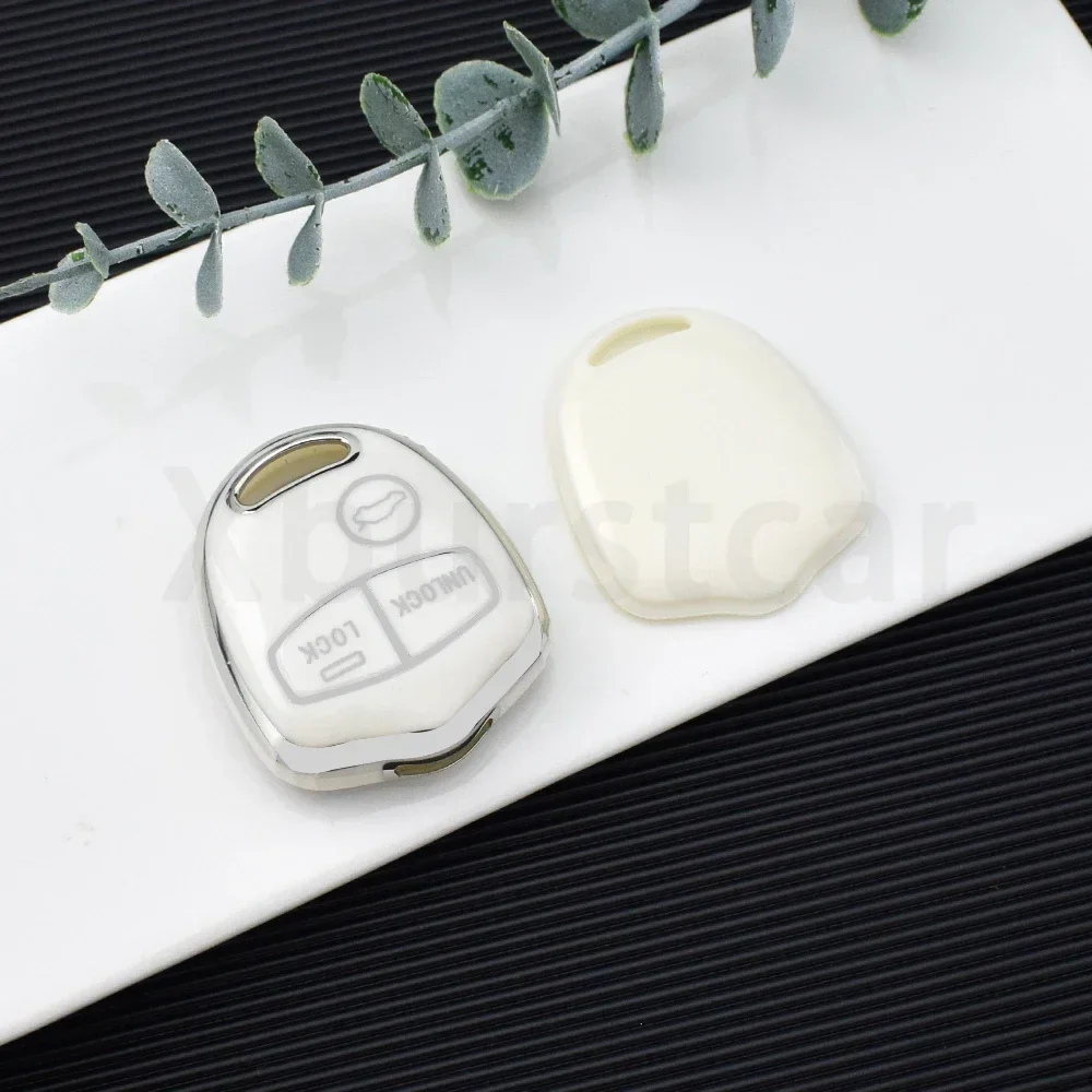 2/3 أزرار حافظة مفاتيح السيارة من البولي يوريثان غطاء السيارة شل فوب حامل لميتسوبيشي تطور لانسر EX غراندز أوتلاندر تريتون باجيرو ASX #5