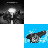 Breathable Bike Saddles Seats Pad Replacement Soft Silicone Bike Seats Cushions