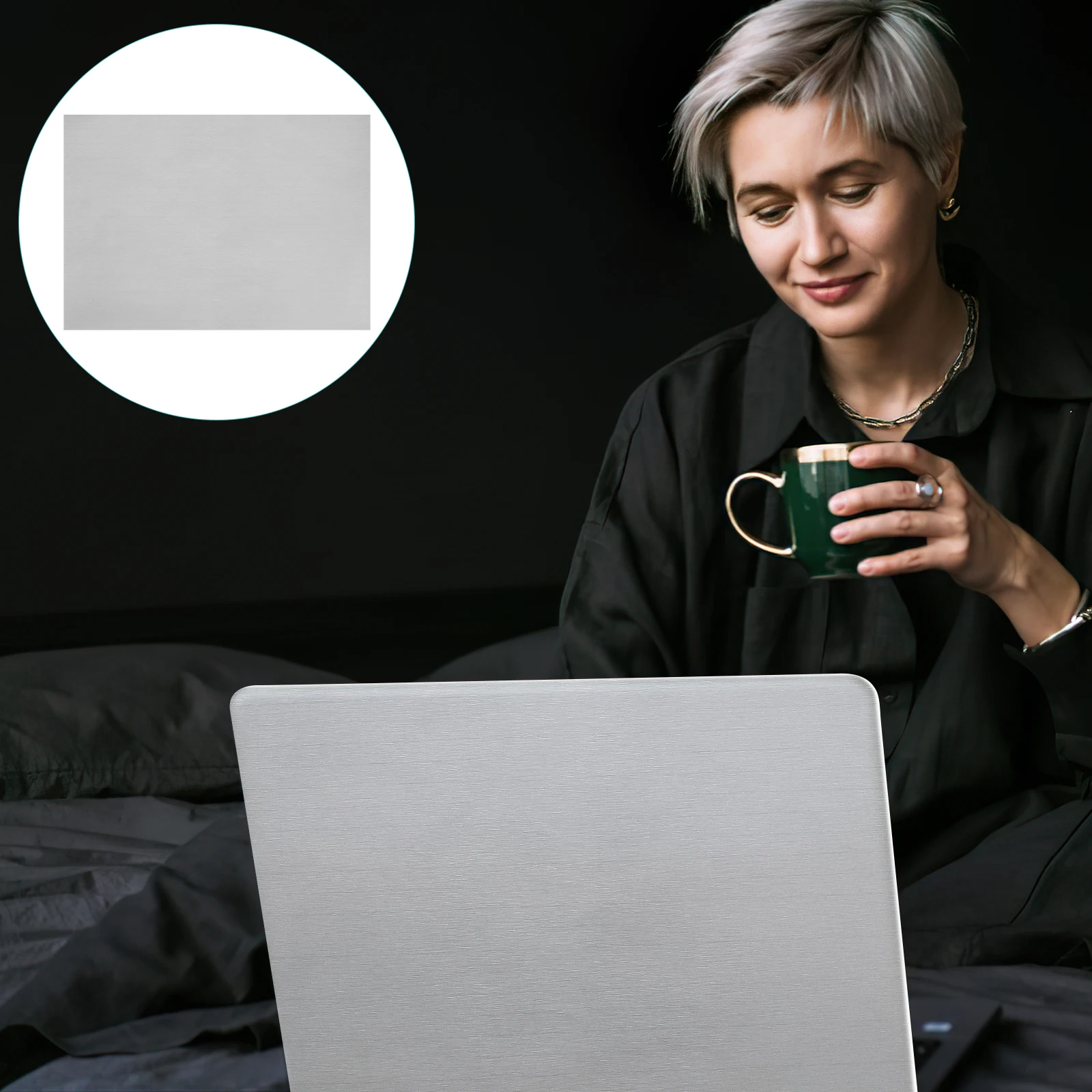 

2 Sheets Skin 17 Inch Notebook Premium Pvc Removable Stickers Durable Reusable Color Changing Decorations Easy For