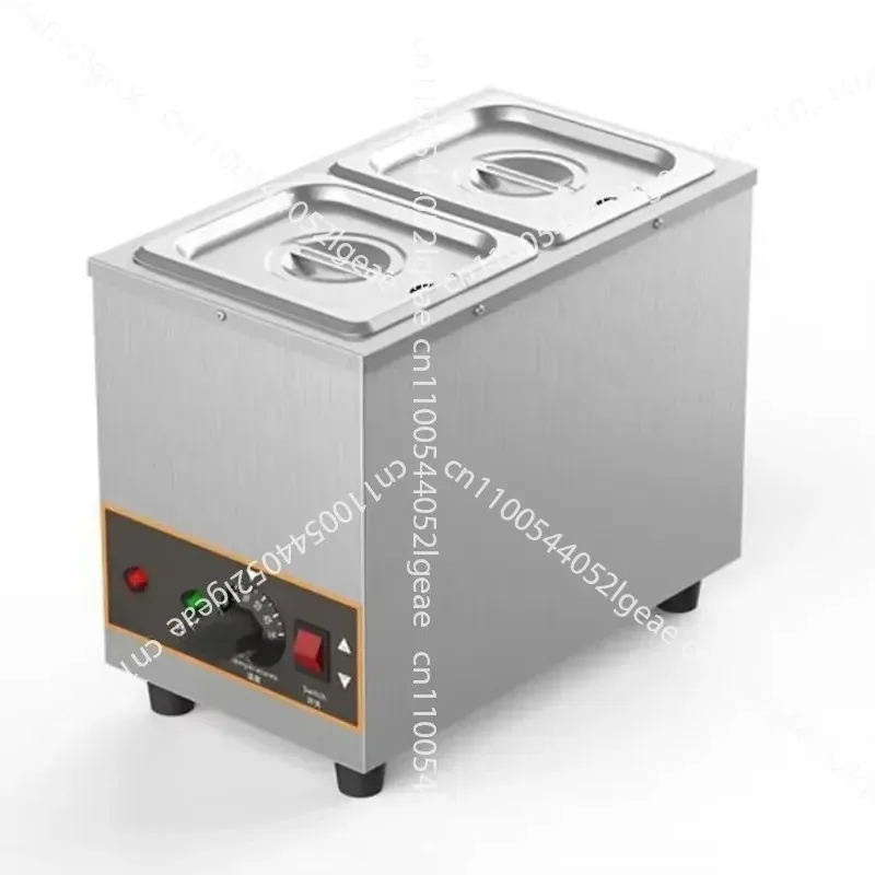 Small Capacity 3.4L Stainless Steel 2-pot Electric Tempering Chocolate Melting Heater