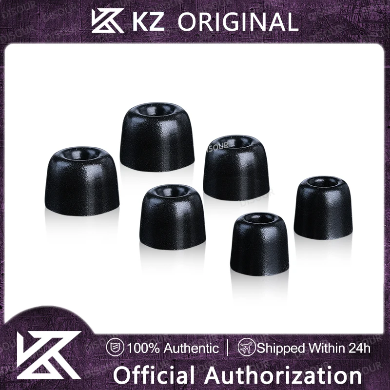 KZ-FT01 Memory Foam Eartips Noise Isolation Ear Tips for In-Ear Headphones S/M/L Sizes For Most In-Ear Monitors Earplugs