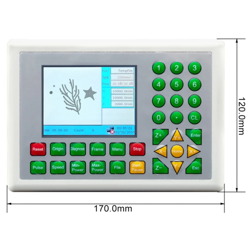 

Get Ready Ruida Laser Control SystemRuida RDC6332G Co2 Laser Controller for Laser Engraving and Cutting Machine RDC6332G