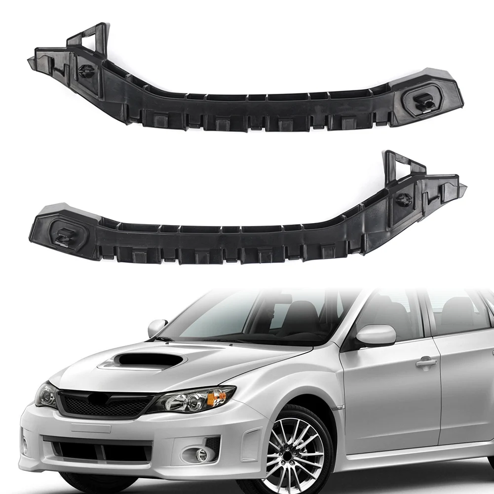 Car Front Bumper Bracket Holder Support Mount For Subaru Impreza WRX STI 2008 2009 2010 2011 2012 2013 2014 Only Fit Wide Body