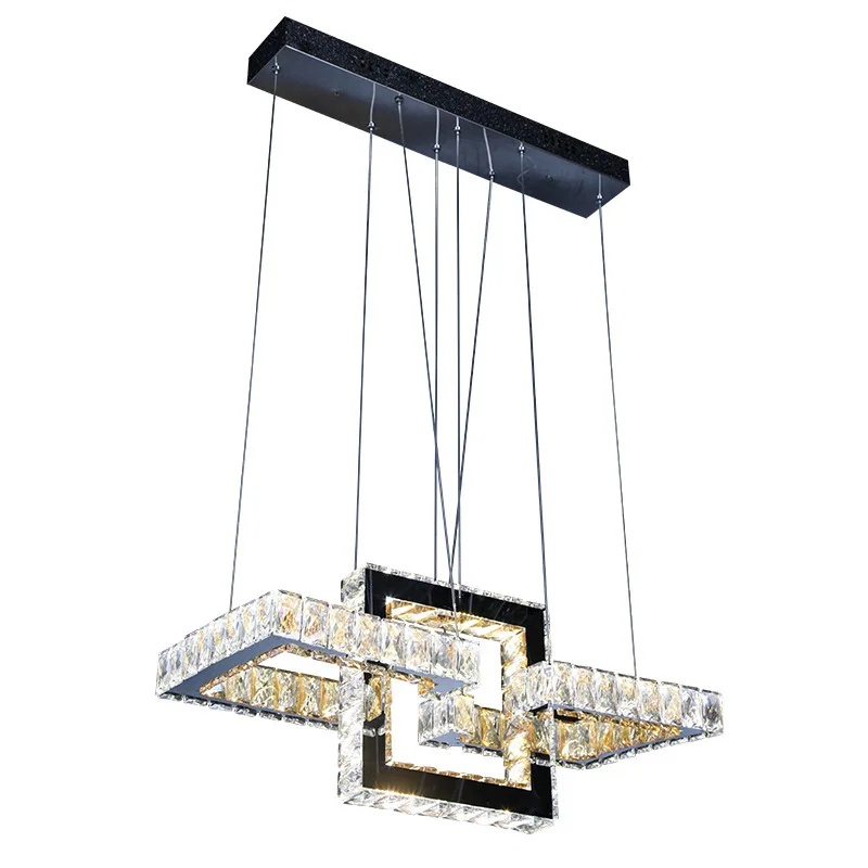 

Chandeliers Rings Led Kitchen Chandelier APP Control Industrial Crystal Light For Kids Bedroom Dining room Loft