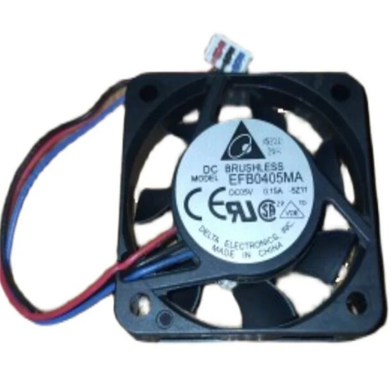 Atacado: delta efb0405ma 4010 5v 0.15a 3 fios duplo bola 4cm interruptor inversor ventilador