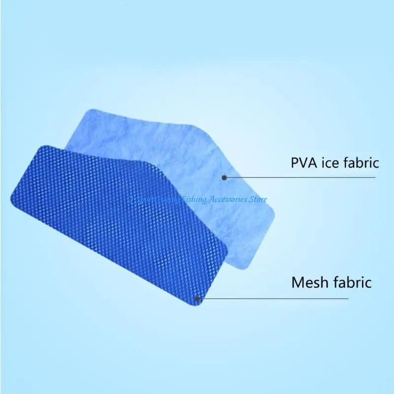  Reusable Helmet Sweatband Helmet Cooling Towel Sweat Absorption Cold Towel