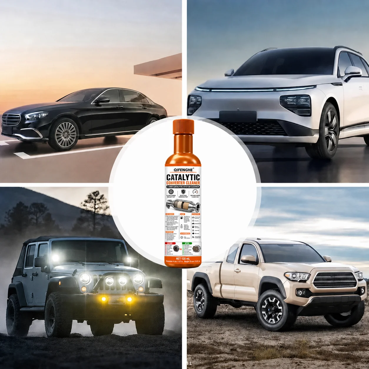 Powerful Catalytic Converter Cleaner for Petrol Engines Deep Clean Injectors Combustion Chamber Reduce Emissions 2025 New 350ml