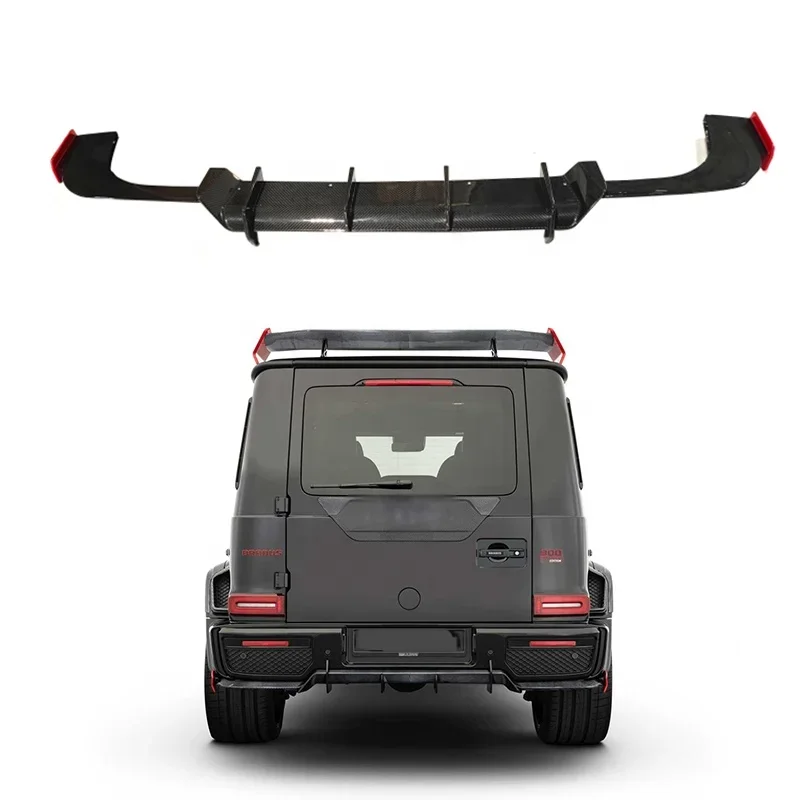 Wholesale Dry carbon G-class W464 B900 Rocket Style Rear Diffuser