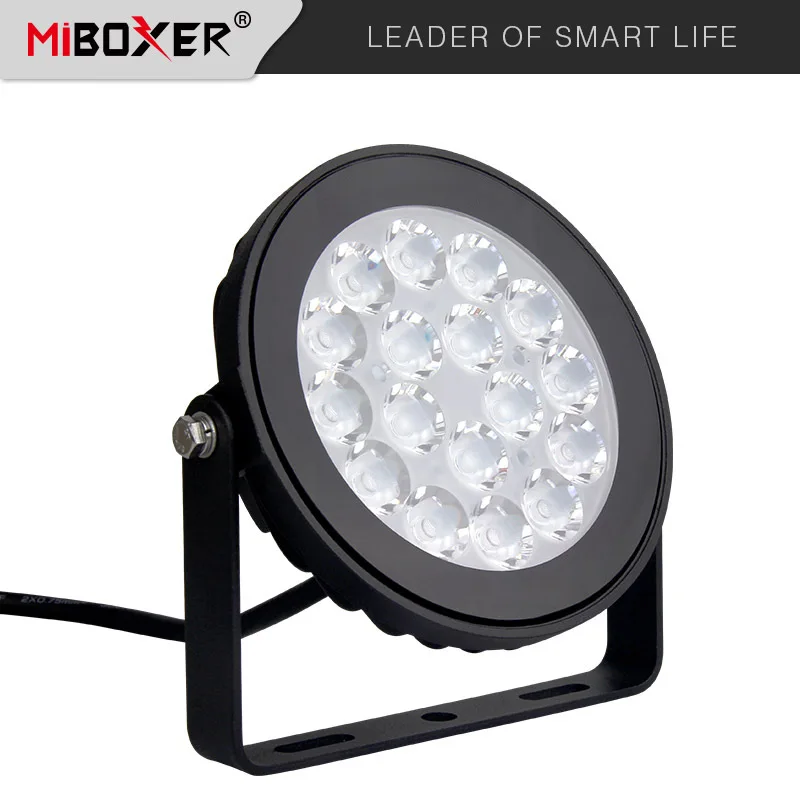 Miboxer 9W/12W RGBCCT lampy ogrodowe LED wodoodporny IP66 i Zigbee 3.0 brama/2.4G pilot RF AC110V-220V