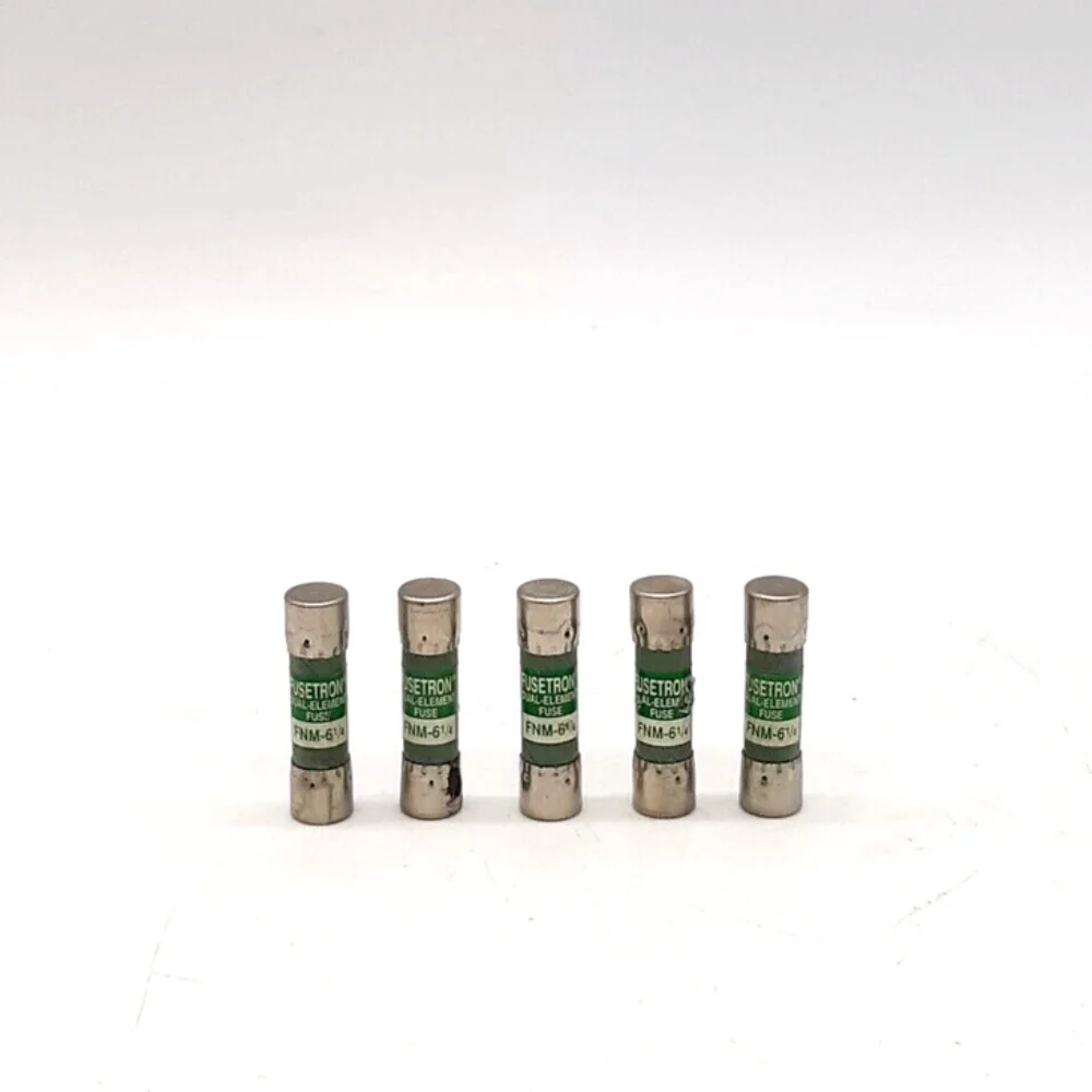 FNM-5-6/10 Time Delay Cartridge Fuse 5.6A 250VAC Circuit Protection 【10-Pack】 OEM