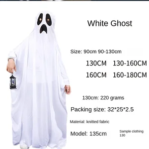Trang phục Halloween cos quần áo vui nhộn trẻ em người lớn cosplay trắng ma mantle trang phục Halloween cho người phụ nữ giết người 12 Demon phụ nữ giả tưởng bán hàng chính - №8