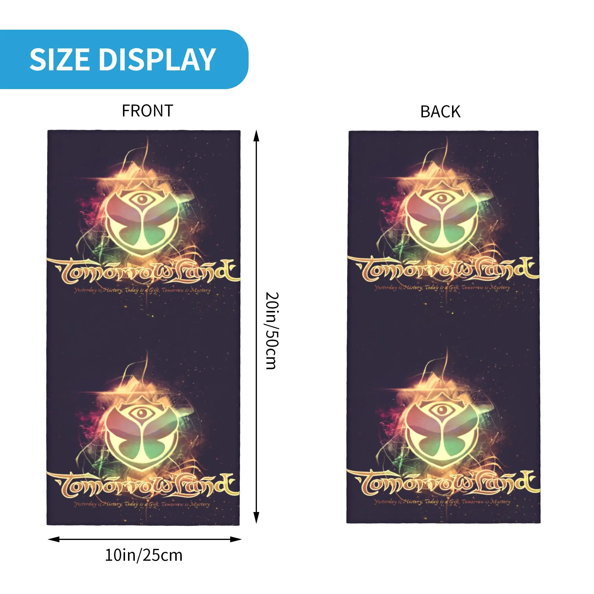 ผ้าพันคอแบบท่ออเนกประสงค์ ป้องกันรังสียูวี สำหรับกิจกรรมกลางแจ้ง ใช้เป็นผ้าปิดหน้าได้ด้วย