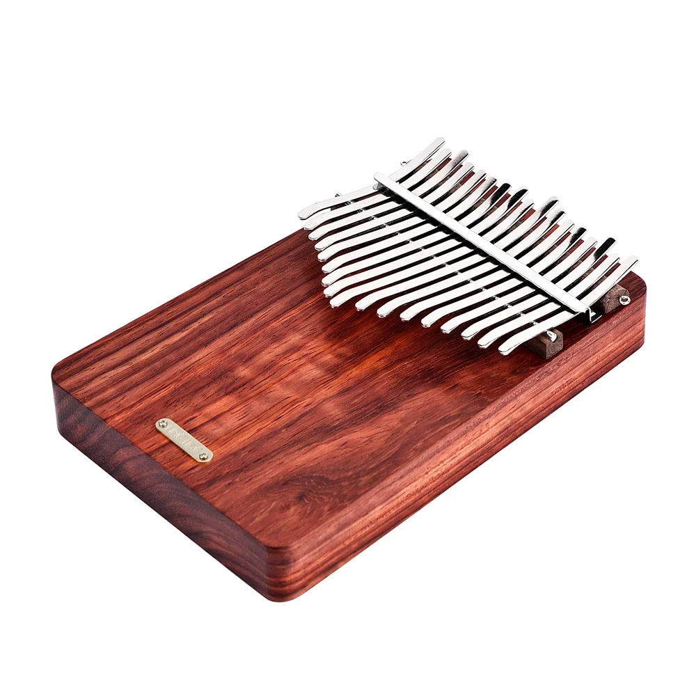 LINGTING Kalimba 17 Key Portable Thumb Piano Professional Kalimbas Beginner Music Keyboard Musical Instrument with Accessories