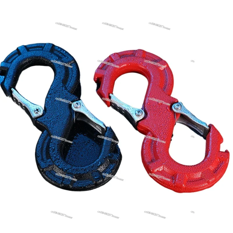 Off-Road Vehicle Tow Hook Winch, Large Shackle Type S U Hook, Wrangler Accessories, Rescue Equipment