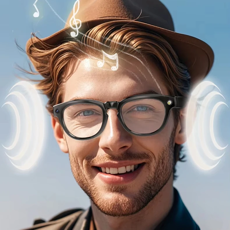 

Smart Glasses with Speakers Smart Ai Glasses with Ai Assistant Ai Smart Glasses