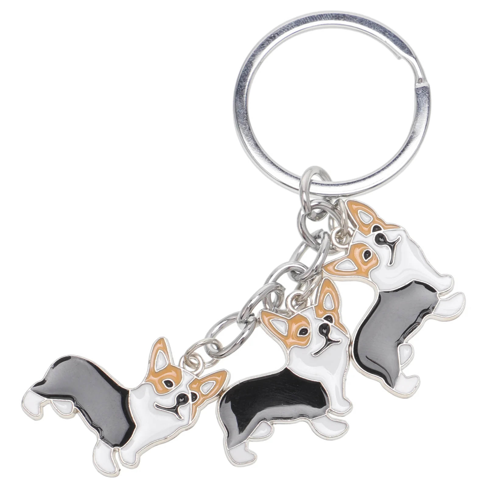 Metal Keychain Pendant Keyring Fob Keychains Car The Gift Fashion Tide Brand Creative