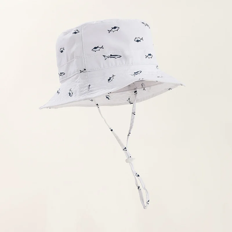 

Beach Baby Sun Hat Sun Protection Cute Wide Brim Summer Baby Boy Bucket Hats Toddler Hats for Girl Sun Protection Accessories