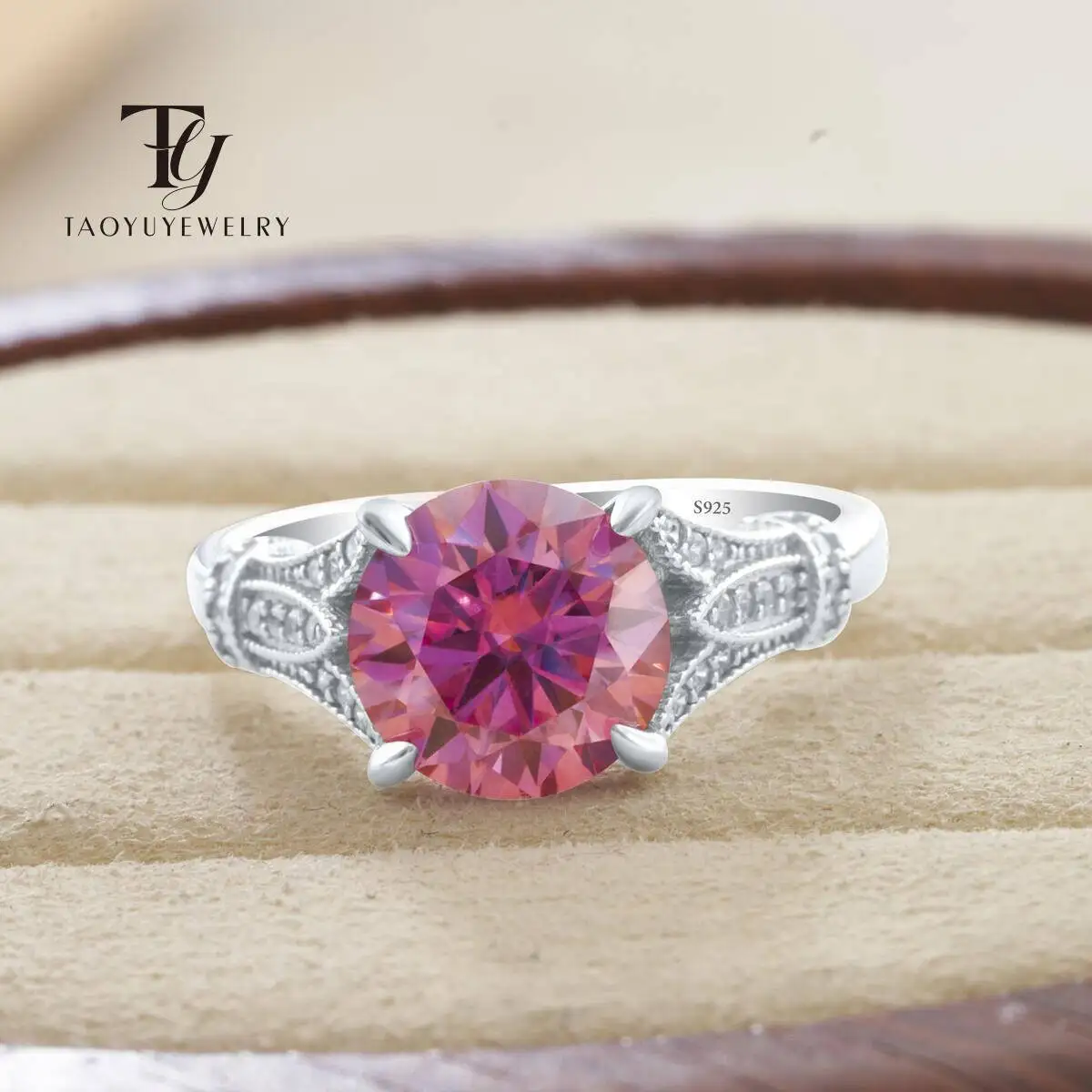 

3 Carat Moissanite Women's Engagement Ring Dcolor With Certificate 925 Sterling Silver Luxury Ring Variety Of Fine Jewelry Color