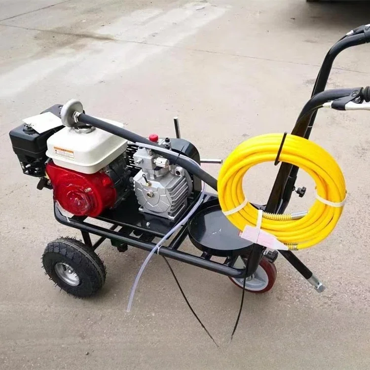 Hand Push Scribing Machine Pavement Small Scribing Machine Road Marking Scribing Machine Cold
