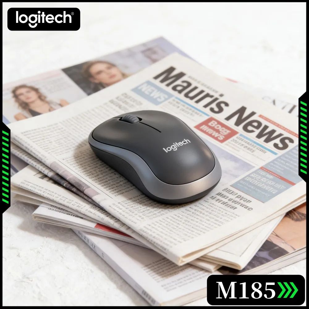 Logitech M185 Wireless Mouse Precise Cursor Tracking Support Daily Document Web Work For Desktop Laptop Home Office Win Mac