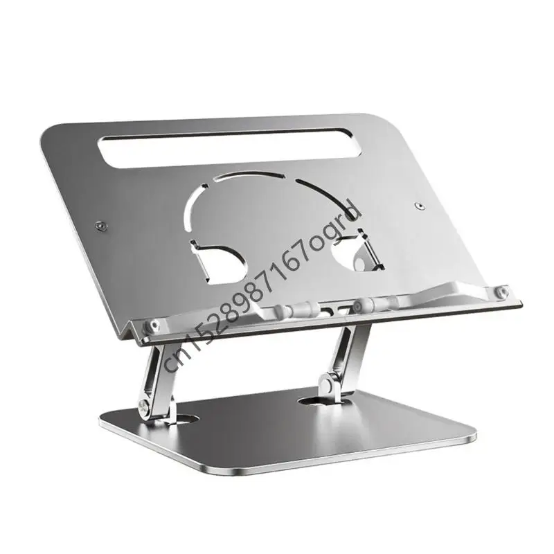 

Adjustable Aluminum Laptop Stand for Desktop Ergonomic Foldable Computer Risers Portable Holder for 10 17inch Laptops 634A
