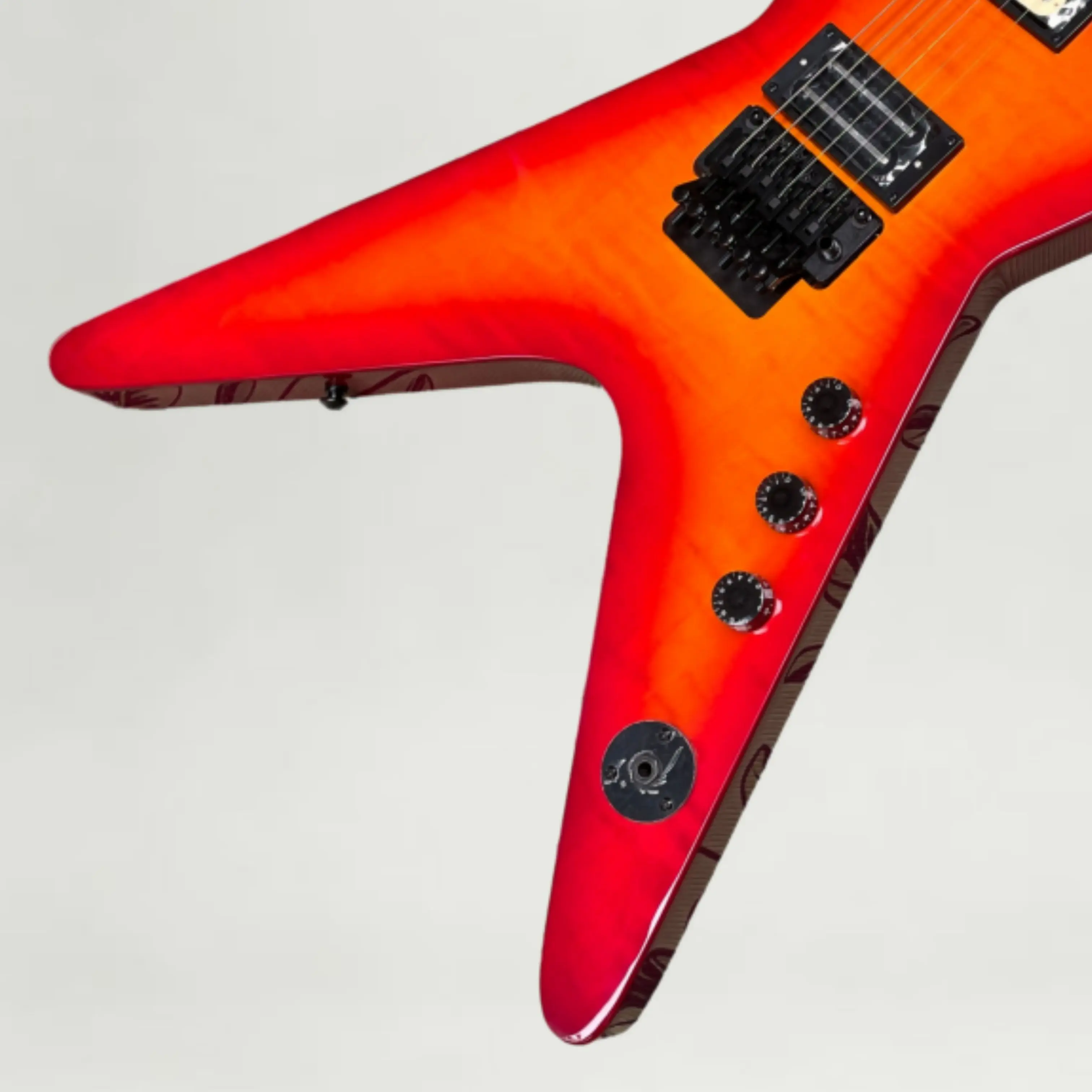 Sunset Gradient 6-String Electric Guitar Punchy Tone Perfect For Home Practice & Music Creation Guitars Guitarra