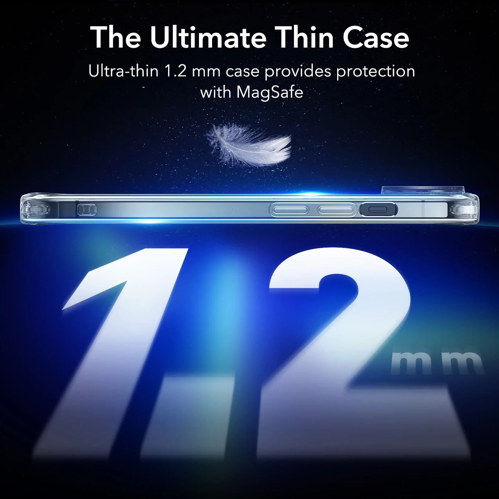 ESR New TPU Magnetic Lens All-inclusive Case for iPhone15 15 Pro Max Ultra-thin Soft Shockproof Protective Case with Halolock