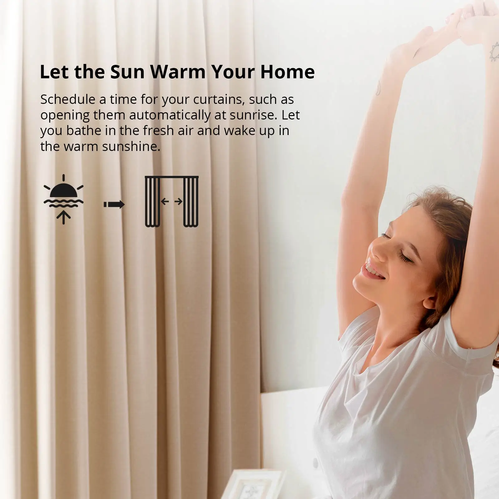 SONOFF ZBCurtain Zigbee Smart Curtain Motor eWeLink App Smart Scene Voice Remote Control Alexa Google Home SmartThings Alice