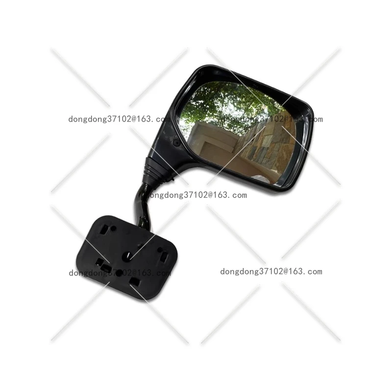 

Off-road vehicle rear tailgate illuminating mirror reflector tailgate mirror import punching device