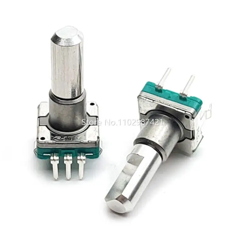 1 Piece Encoder EC11E15244G1 Car Navigation Volume Knob Rotation Potentiometer 30 Positioning 15 Pulse Key Switch