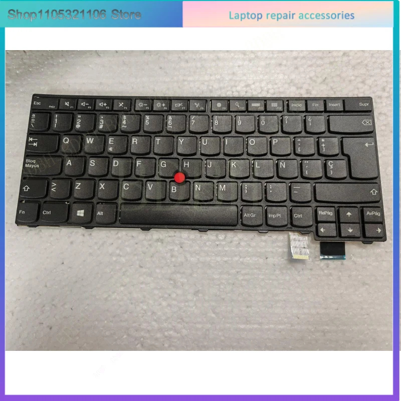 Teclado Español para Lenovo Thinkpad T470S T460S, Teclado sin Retroiluminación, SP Teclado