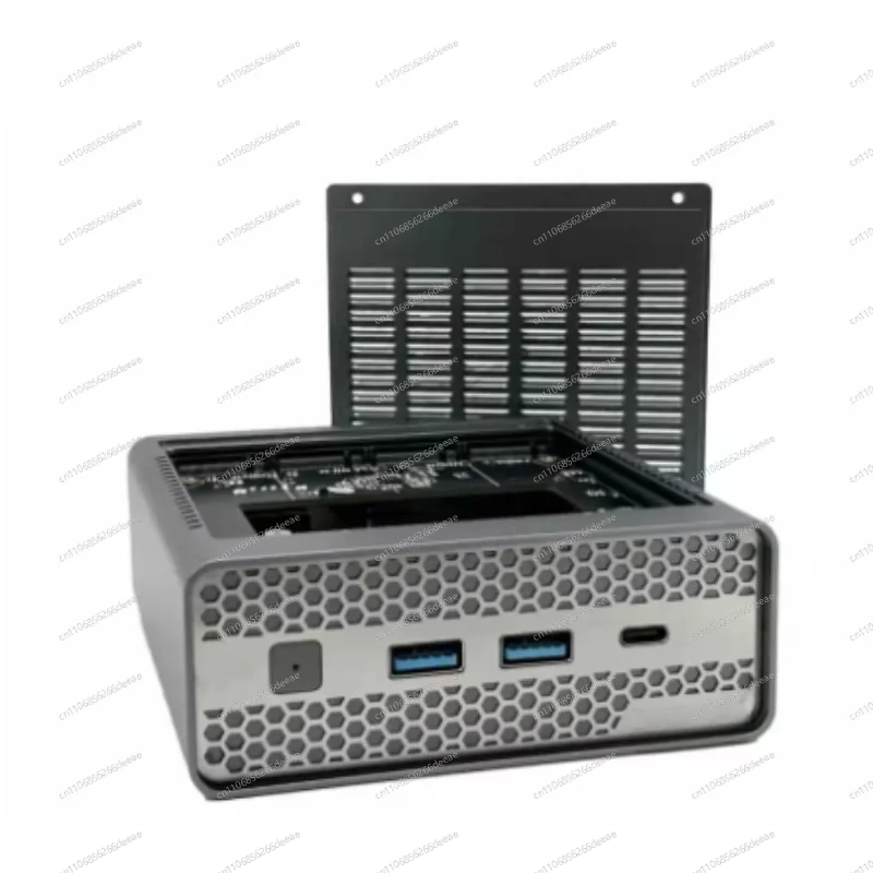 N100 4-Bay NAS Mini PC – Soft Router, Network Attached Storage, Low Power Cloud Server (Barebone) - view 2