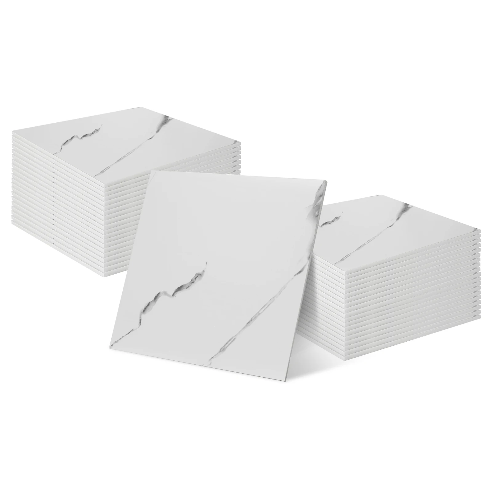 40PCS Waterproof Self Adhesive Marble Tile Stickers