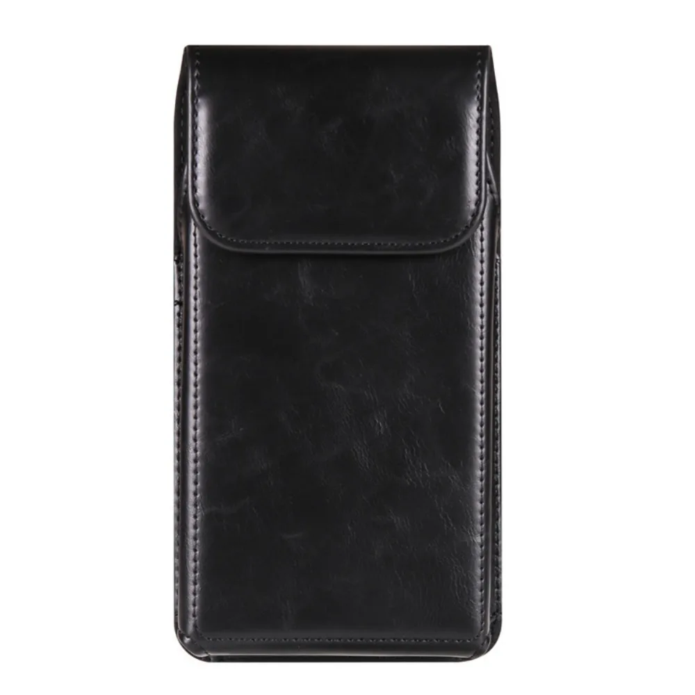 

Belt Clip Sleeve Cell Phone Holder PU Leather Multi Purpose Mobile Phone Pouch Bag Portable Retro Protective Waist Bag